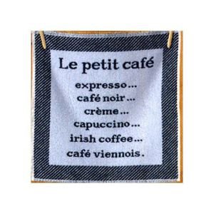 Terry Kitchen Hand Towel - Cafe