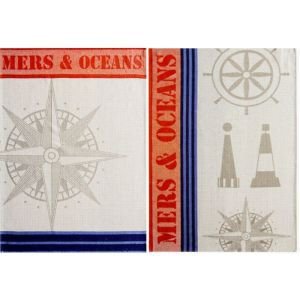 French tea towel set - Mer et ocean