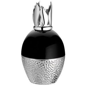 Lampe Berger Lamp Black and Silver Flame