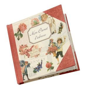 Vintage French Address Book