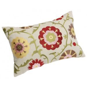 Embroidered Rectangular Cushion