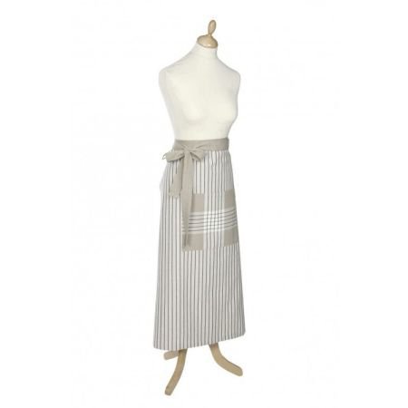 Striped bistro style apron