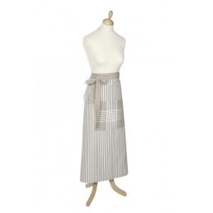 Striped bistro style apron