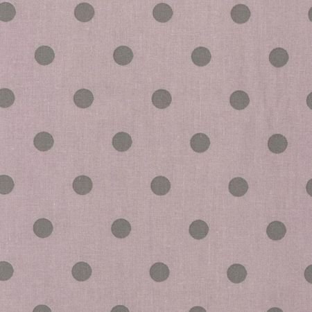 Dusty Pink and Grey Spot Oil Cloth