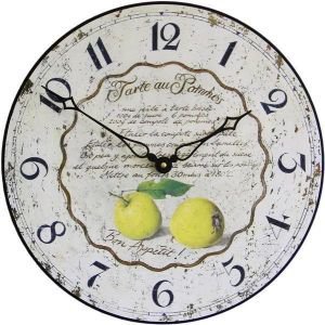 Tarte Aux Pommes Kitchen Clock