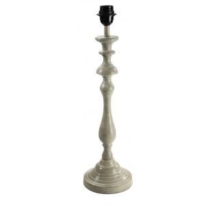 Cream Agathe Metal Tall Lampbase