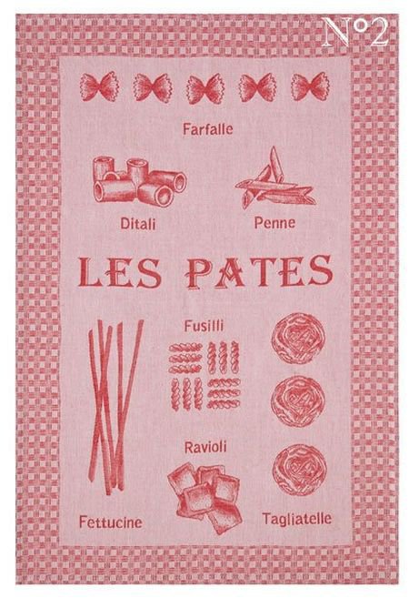 French Tea Towel - Pasta