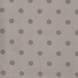 Latte & Grey Polka Dot Oil Cloth
