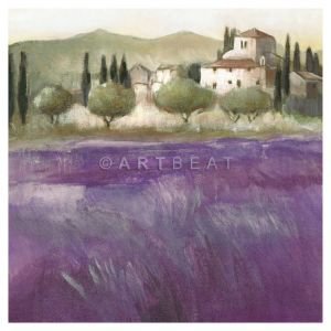 French style greetin card - Hillside Villa 