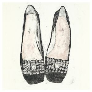 French style greeting card - Bridget