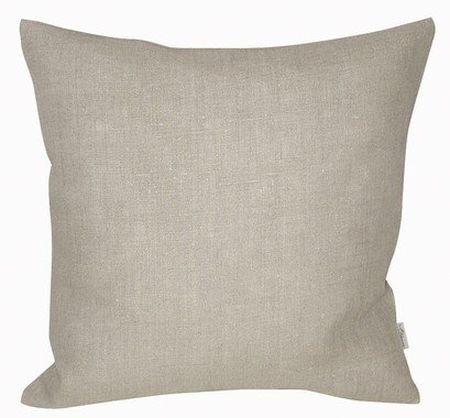 Plain Linen cushion - Latte