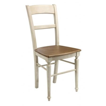 Ivory/Natural dining chair