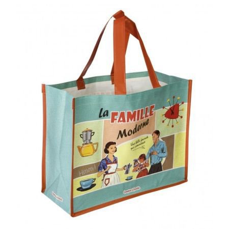 French Shopping Bag - Jardin
