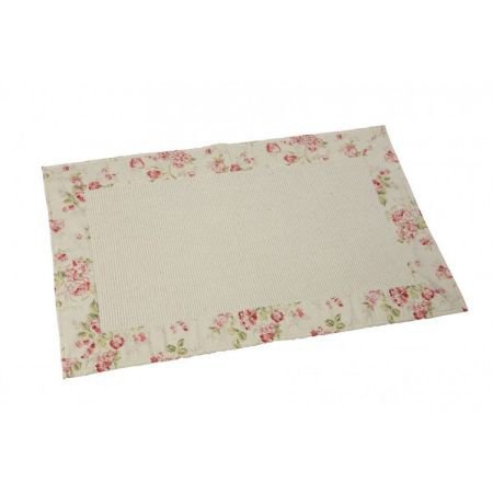 Pastorale Floral Edge Cotton Rug