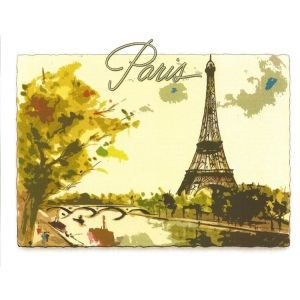 La Tour Eiffel Greeting Card