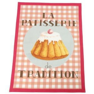 French Patisserie Tea Towel - Tradition