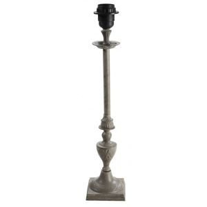 Taupe French style metal lampbase