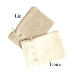 Cotton Bath Mit - Linen