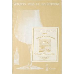 French Tea Towel - Grands Vins de Bourgogne