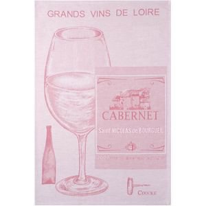 French Tea Towel - Grands Vins de Loire