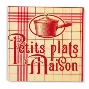 Retro Paper Serviettes - Petits Plats Maison