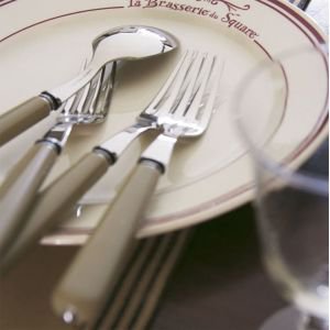 24 Piece Bistrot Cutlery Set - Linen