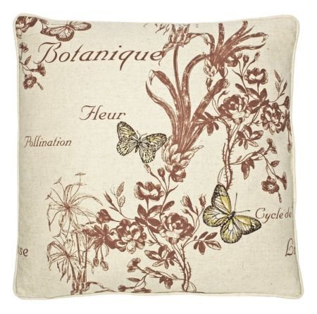 Botanical Print Cushion - Butterflies I