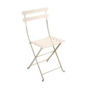 Pair of Fermob Metal Bistro Chairs - Linen