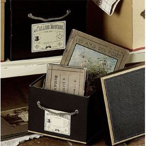 Set of 4 Rectangular Storage Boxes