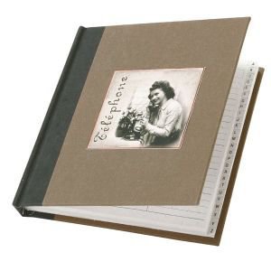 Old Fashioned French Address Book