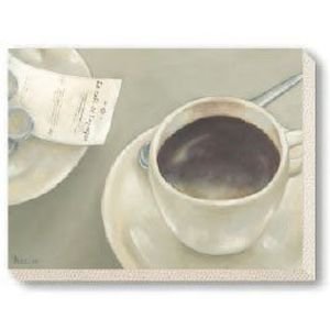 Cafe Canvas 40 x 30cm