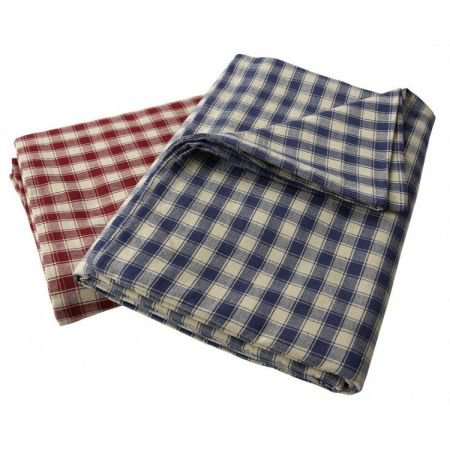 Square Check Tablecloth 180x180cm