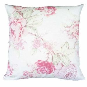 Antique Rose Cushion Beige Antique Rose Cushion Beige