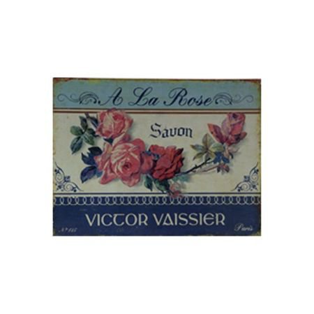 A La Rose Enamel Advertising Sign