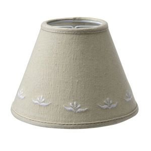 Beige Fleur Clip Shade 14cm
