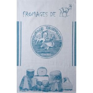 French Tea Towel - Goats Cheese 