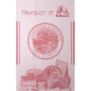 French Tea Towel - Fromage 