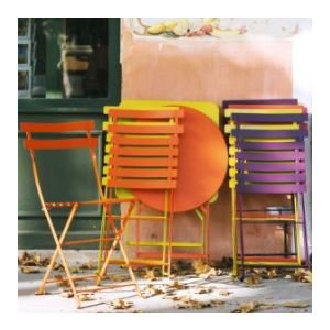 Round Bistro table 60cm and 2 Bistro Chairs