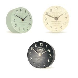 Hotel de Fleurs Shelf Clock