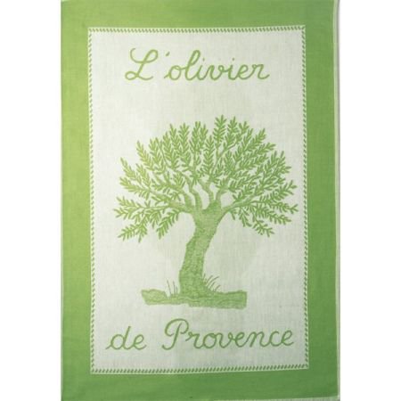 Olive Tree French Tea Towel - Decorative Tea Towels