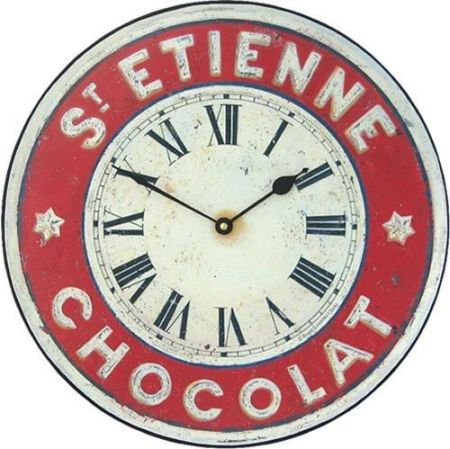 St Etienne Chocolat Clock