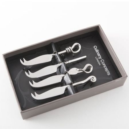 Boxed Set of Individual Cheese Knives - French Bathroom Accessories Soaps & Toiletries