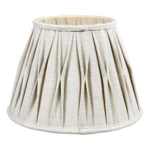 Linen Tuck Pleat Shade 20cm