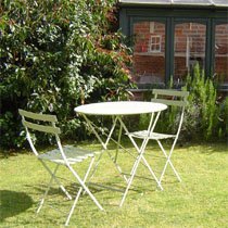 Round Bistro table 60cm and 2 Bistro Chairs