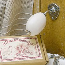 Wall mounted soap holder
