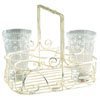 Cream Glassholder