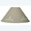 Embroidered  Lampshade 35cm diameter