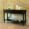 Large French 3 Drawer Console Table