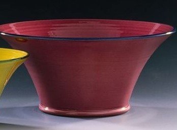 Handmade ceramic bowl (large flared)