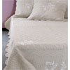 Taupe Luxor Quilted Bedset Double